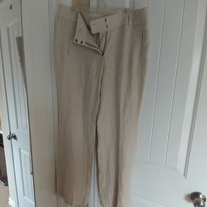 LOFT Linen business casual pants